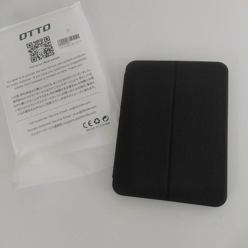 DTTO ipad Mini 6th Gen Double-Fold Case Electronic Shockproof Protect Cover NWT